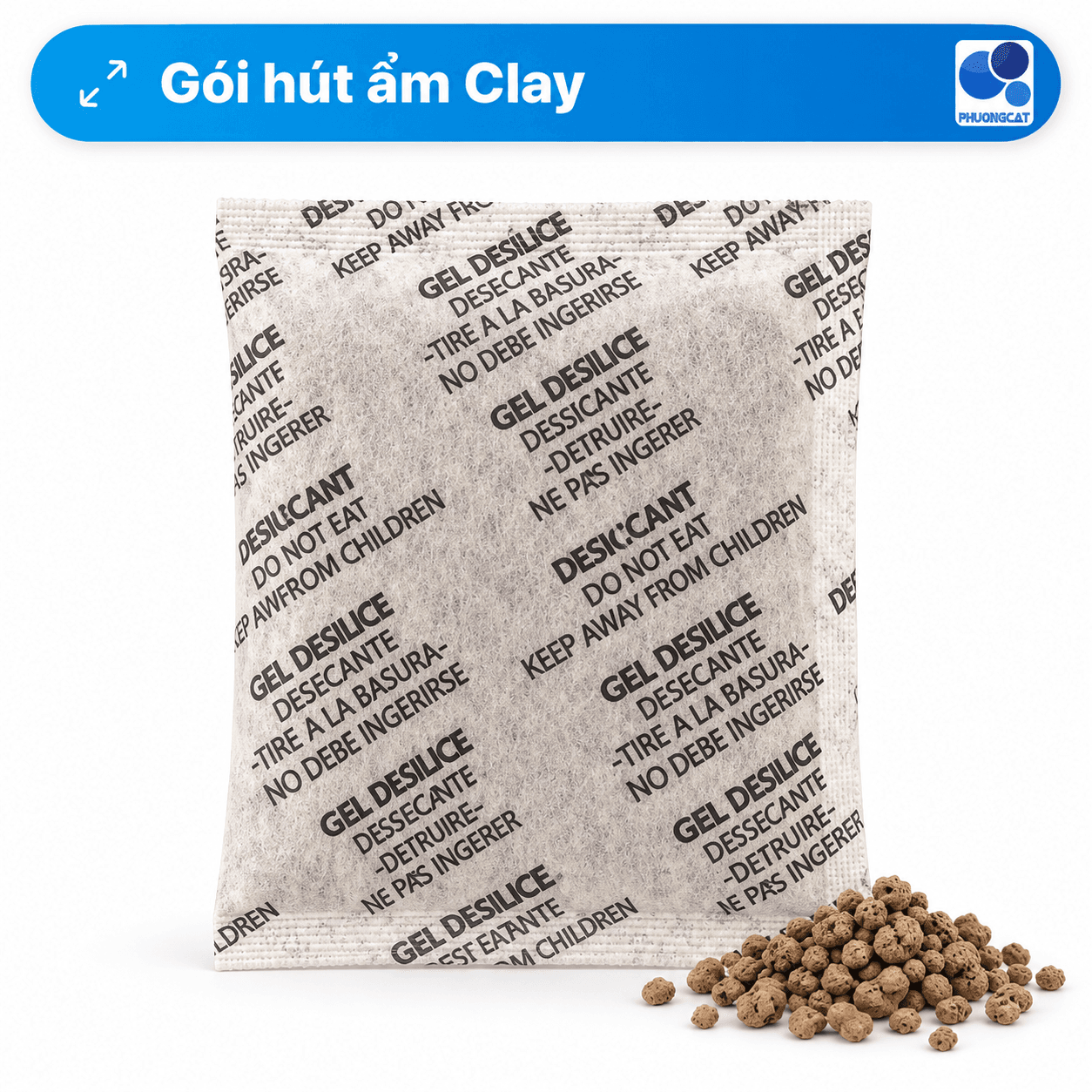 50g Clay desiccant pack
