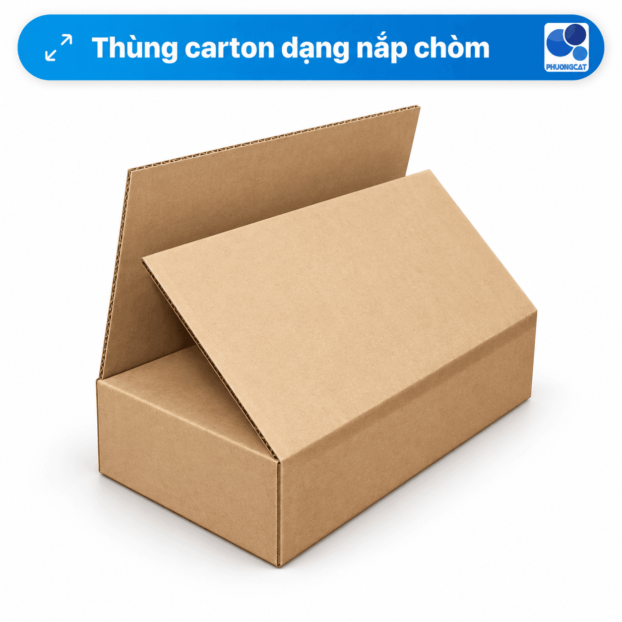 Overlap-flap carton