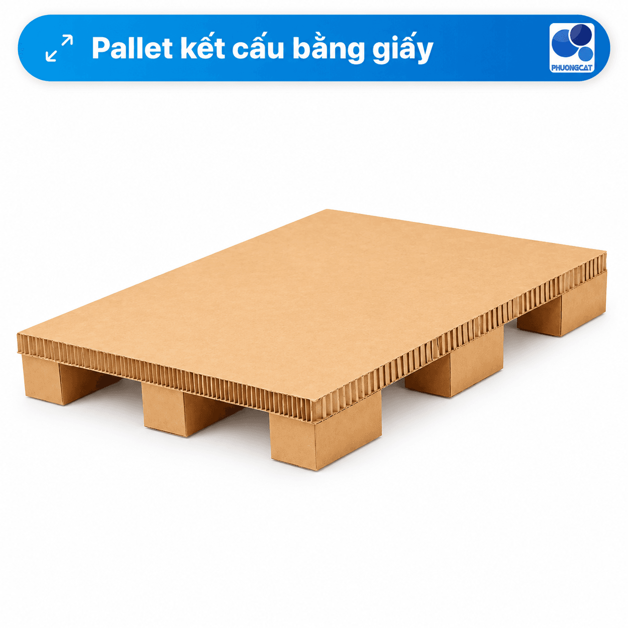 Structural paper pallet