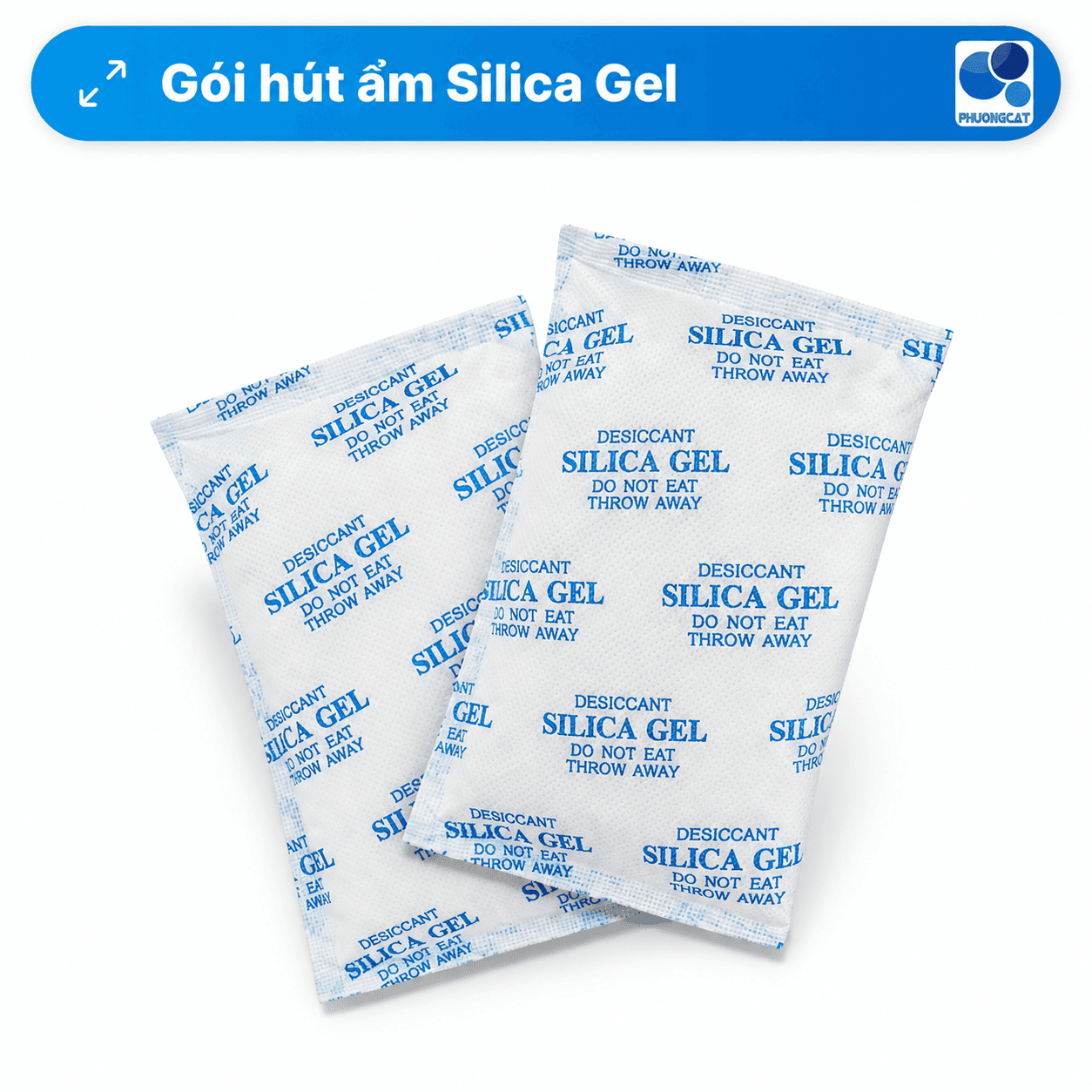Silica Gel Desiccant Packs 100g