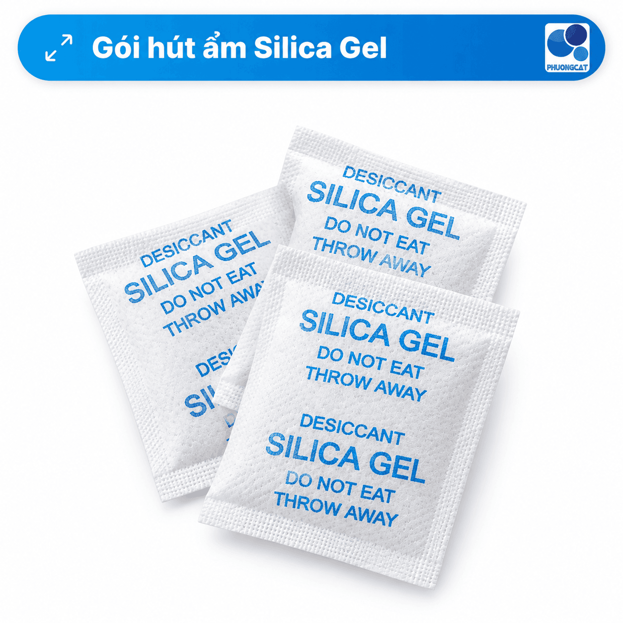 Silica Gel Desiccant Packs 10g