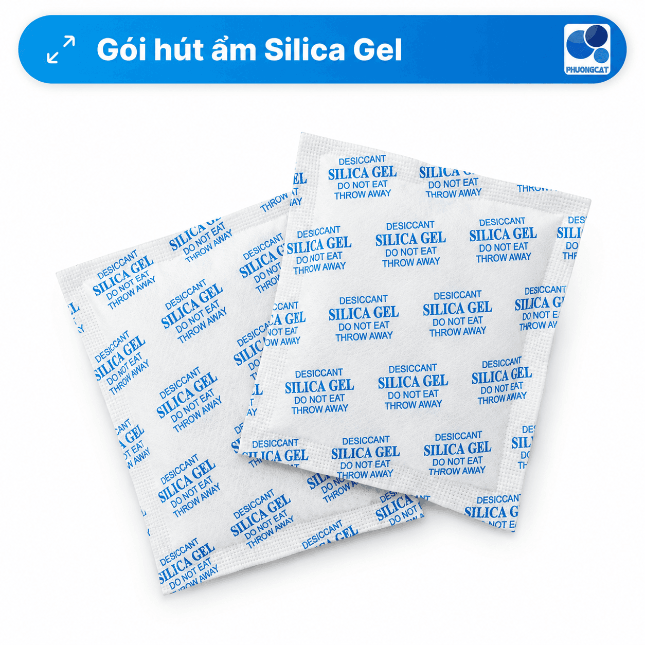 Silica Gel Desiccant Packs 200g