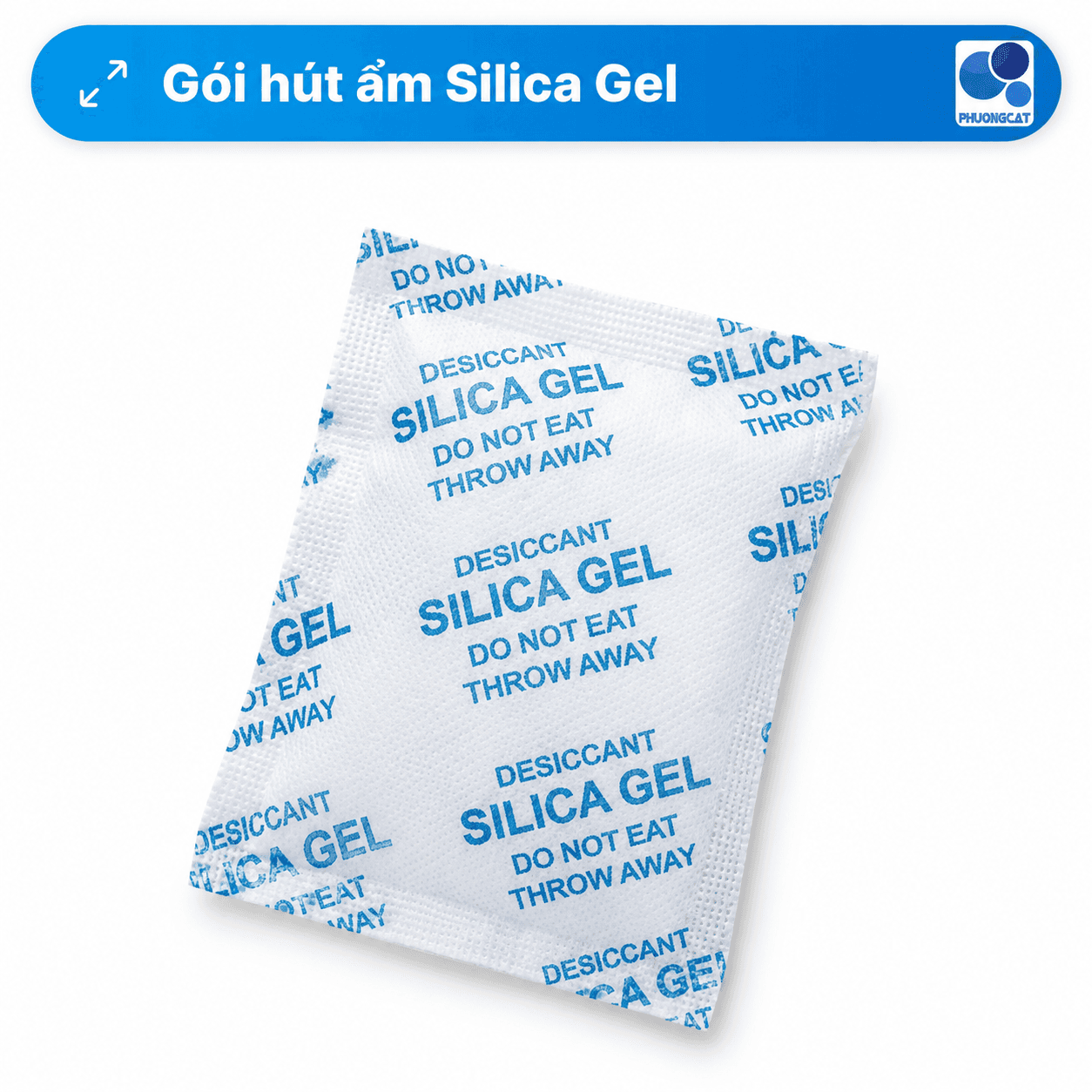 Silica Gel Desiccant Packs 50g